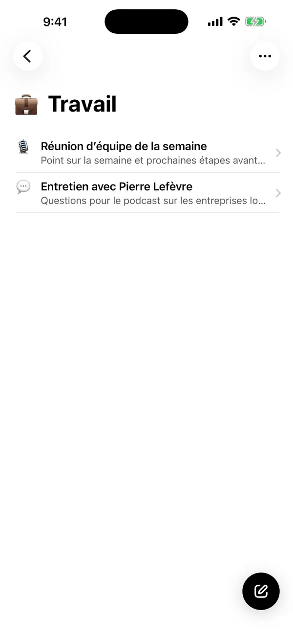 Supertranscriptie voor iPhone en Mac
